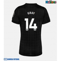 Camisa de Futebol Tottenham Hotspur Archie Gray #14 Equipamento Secundário Mulheres 2025-26 Manga Curta